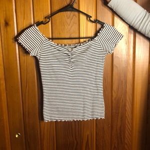 Off the shoulder shirt